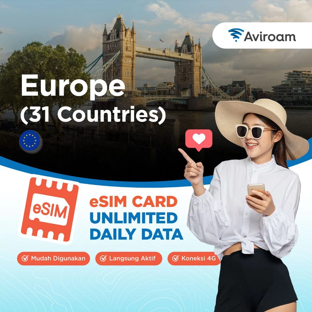 Eropa 32 Countries eSIM