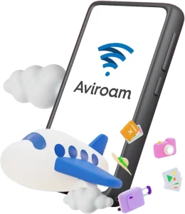 aviroam phone mockup